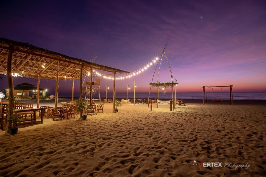 Eskala Hotels And Resorts Ngwesaung Bagian luar foto