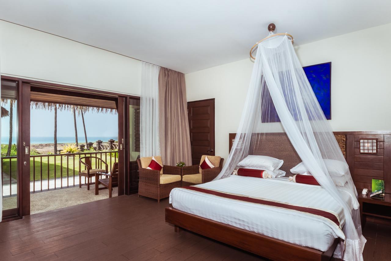 Eskala Hotels And Resorts Ngwesaung Bagian luar foto