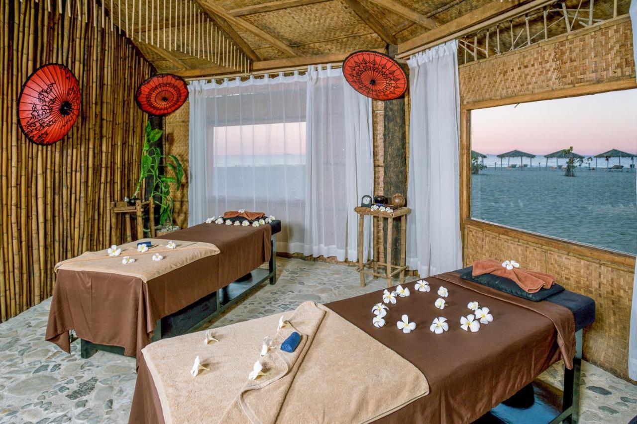 Eskala Hotels And Resorts Ngwesaung Bagian luar foto