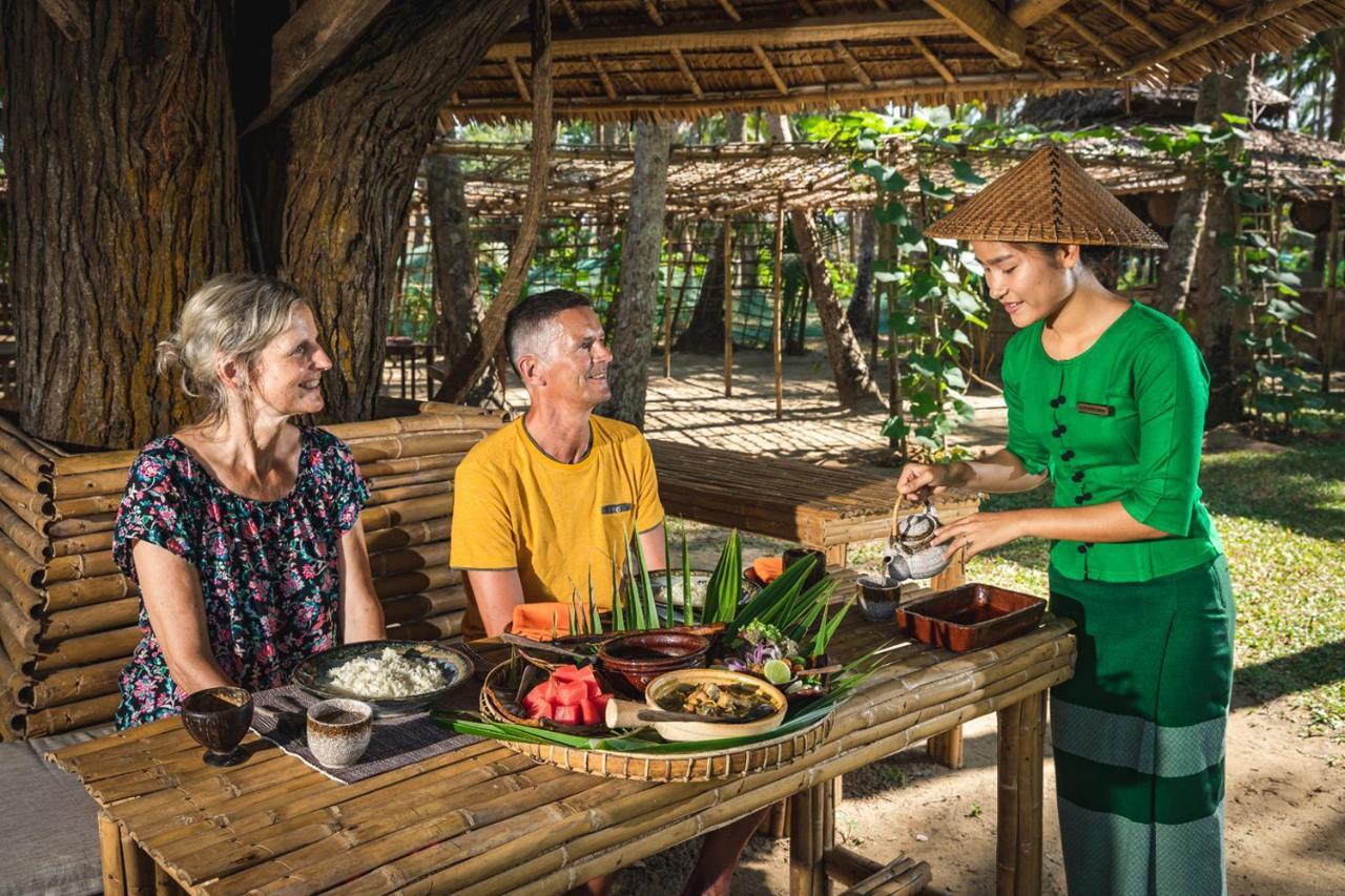Eskala Hotels And Resorts Ngwesaung Bagian luar foto